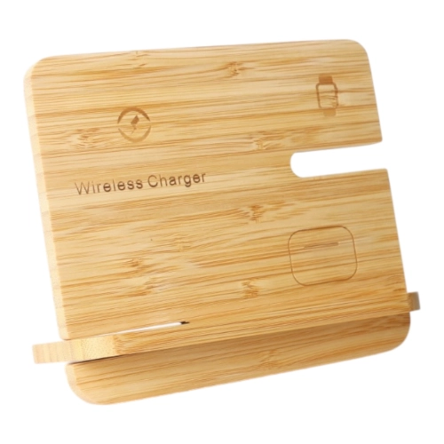 Bamboo Wireless Charging Station